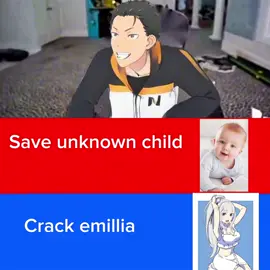 We all cracking emillia😭 Subaru edit 2 routes. #rezero #subaru #anime #edit #viral 