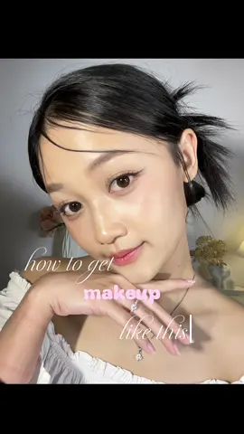 i loved this make up🌷✨ #koreanmakeup #koreanmakeuptutorial #softmakeup #tutorialmakeup 