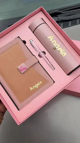 🎁 Customized perfection! A flask, diary & pen gift set at a cool price 👉 Find us at Gift City Enterprise, behind  UPSA. #GiftCityEnterprise #CoolGiftSet #CustomizedGifts #PerfectCombo #AccraGifts