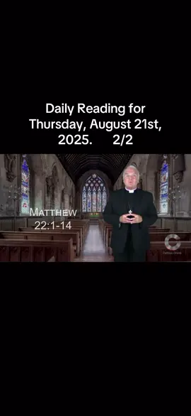 Hello friends, I’m just a laity reposting daily readings from Deacon Keith Fournier.  God Bless! YouTube video from Catholic Online . #God #fyp #like #share #tiktok            