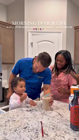 Sissy with that cheese😂😂 but she did SO good making Dada’s coffee and lunch this morning🥹🫶🏽 #lexandco #morningvlog #homestretch #toddlersoftiktok #sahmlife 