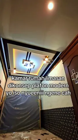 kamar omah limasan di konsep plafon modern yo iso nyuenii ngene cah.. #rembang24jam #plafonpvc #fypage #pati #plafonaesthetic 