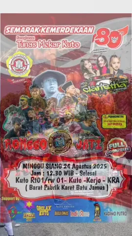 Minggu Siang Wo, Passe buri Alfamart Batu Jamus @new claristha musik official @MAS GENJIK22 #mojogedang24jam #karanganyar24jam #sragen24jam #jarandorsragenkaranganyar #reogsragenkaranganyar 