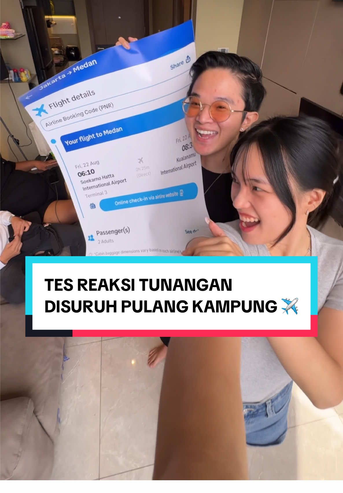 bawa dia pulang kampung setelah 4 tahun !!!