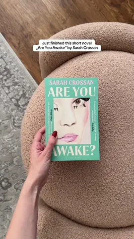Just finished „Are You Awake“ by Sarah Crossan. Here are some of my thoughts on it.  #bookreview #BookTok #bookrecs #novel 