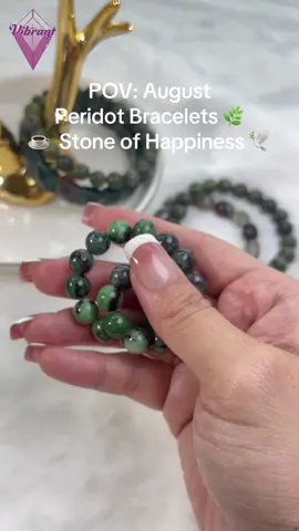 Daily Share: In August, the Peridot bracelets brings peace and joy back to the heart. Relieves stress 🍩 | Hope 🕊️ |  Growth 🧸 . May l ask which month it is?   #bracelets #crystalbracelets #crystalsjewelry #crystals #tik_tok #jewelry #bracelet #crystals #vibrant #DIY #bracelets #ametysth #crystallover #beadsjewelry #handmadebracelet #crystalsoftiktok #viberant #valentinecrystalukshop #sgtiktok #crystaltok #sgsmallbusiness #giftideas #crystalhealing #tiktok 