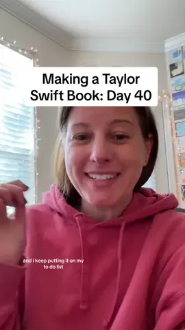 Day 40 of making a Taylor Swift book! #taylorswift #swifttok #taylorswiftbook #taylorswiftcoloringbook #bookcoverdesign 