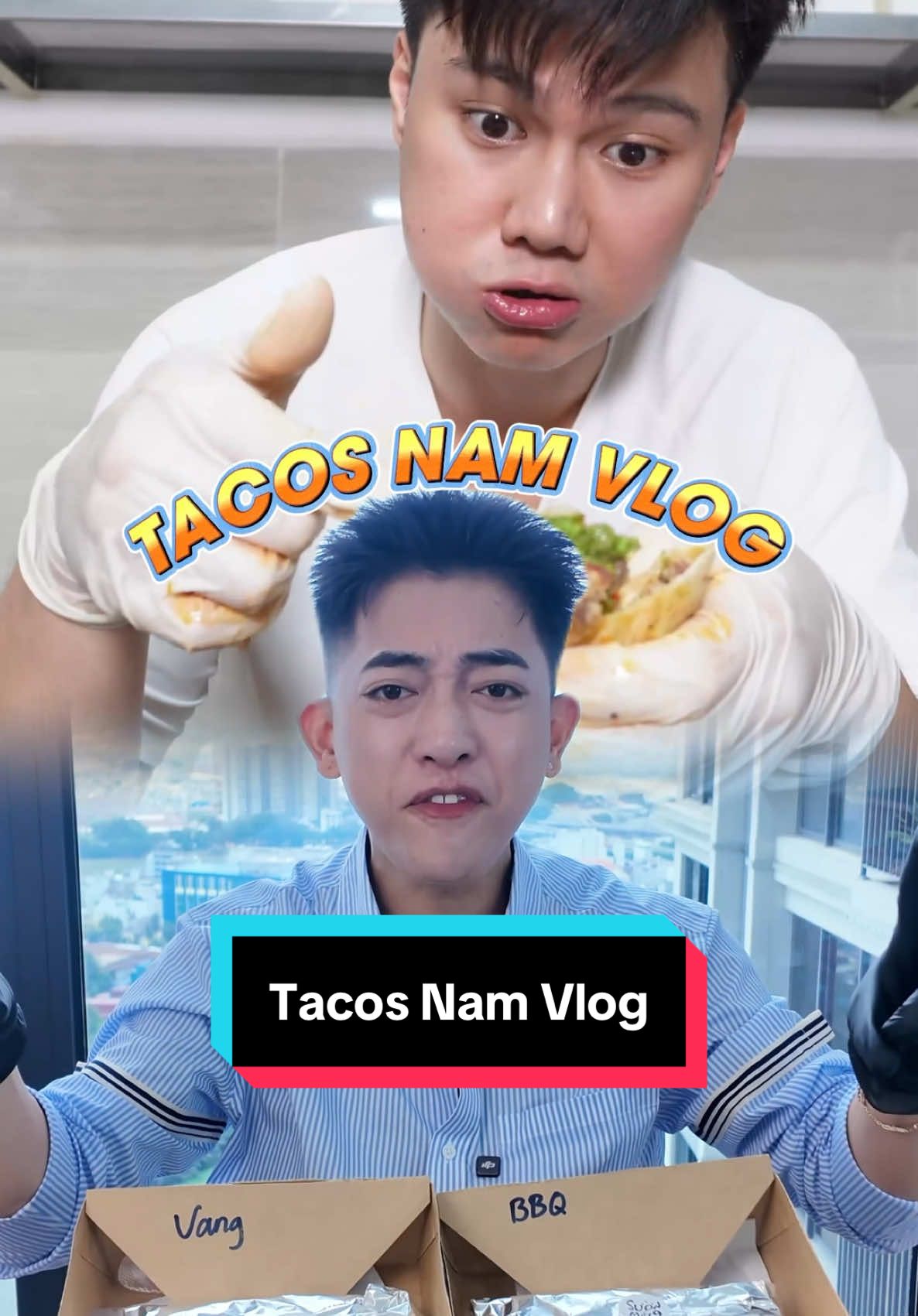 Tacos Nam vlog @Lúc Anh Lúc Ánh #hoanganhpanda #LearnOnTikTok #ancungtiktok 