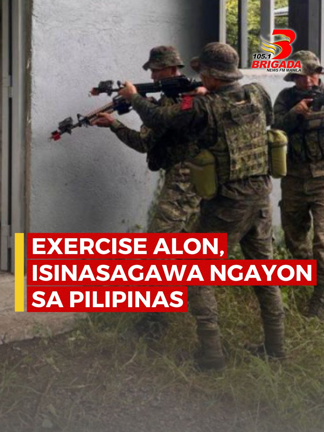 Exercise Alon na isinasagawa ngayon sa Pilipinas, hindi nakatuon laban sa anumang bansa // CATH AUSTRIA #brigada #brigadaph #brigadanewsfmmanila #fyp #fyf