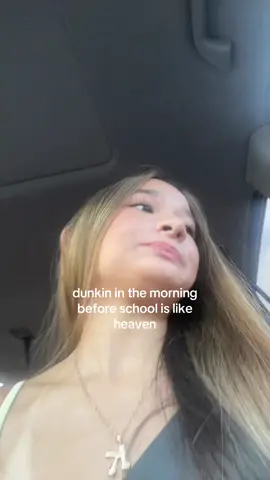 i would get dunkin every morning//#fyp #dontletthisflop #relatable #dunkin #school 