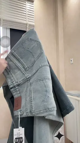 Quần Jeans Nữ Dáng Suông Lưng Cao Thêu Túi - Quần Jeans Ống Suông Nữ #quần_áo_nữ #quânjeansnu #quầnongsuong #xuhuongtiktok 