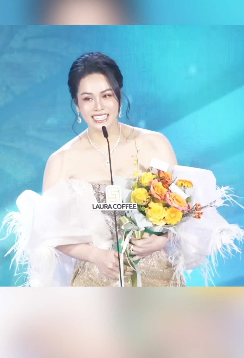 Laura Coffee rộn ràng Họp báo Miss Grand Vietnam 2025 🎉 #nhatkimanh  #lauracoffee #missgrandvietnam 