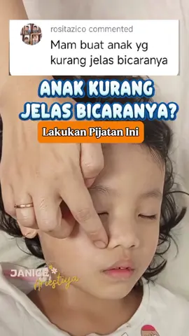 Atasi masalah anak kurang jelas bicaranya dengan pijatan ini yang mengatasi masalah kontrol otot pada anak. . #tipsparenting #parenting #parentingtips #pijatbayi #pijatanak 