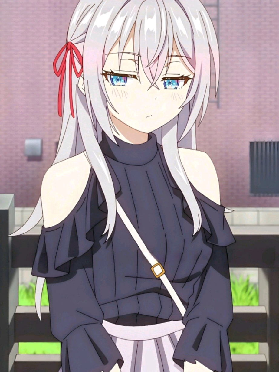 I spent too long making the beginning I rushed the end #roshidere #alyasometimeshidesherfeelingsinrussian #animefyp #animegirl #fyp 