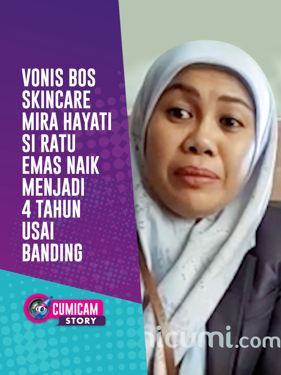 Vonis Bos Skincare Mira Hayati Si Ratu Emas Naik Menjadi 4 Tahun Usai Banding Sebelumnya, Mira Hayati, salah satu bos skincare berbahaya yang mengandung merkuri, divonis oleh majelis hakim Pengadilan Tinggi Makassar dengan hukuman empat tahun penjara. Sebagaimana diketahui, vonis terhadap sosok yang dijuluki “Si Ratu Emas” itu meningkat tajam dari hukuman sebelumnya yang dijatuhkan majelis hakim Pengadilan Negeri Makassar, yakni 10 bulan penjara. Peningkatan vonis tersebut terjadi setelah Jaksa Penuntut Umum (JPU) Kejaksaan Tinggi (Kejati) Sulsel mengajukan banding ke PT Makassar. Dalam amar putusannya, PT Makassar menjatuhkan hukuman pidana terhadap Mira Hayati berupa empat tahun penjara serta denda sebesar Rp1 miliar. Apabila denda tidak dibayarkan, maka diganti dengan pidana kurungan selama tiga bulan. Saksikan selengkapnya di Youtube channel Cumicumi.com. Jangan lupa like comment & subscribe! (Link di Bio) 📌 FOLLOW @cumicumi.com buat update berita infotainment lainnya! #cumicumidotcom #bosskincare #mirahayati #siratuemas #pengadilan #gosipviral #hotgosip #dramaselebriti #gosippanas