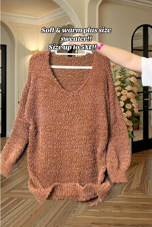 #sweater #pullover #knitwear #plussize #plussizesweater #longsleeve #jumper #fallwear #trendyyy #TikTokMadeMeBuyIt #DealsforYouDays #spotlightfinds #TikTokShopBackToSchool