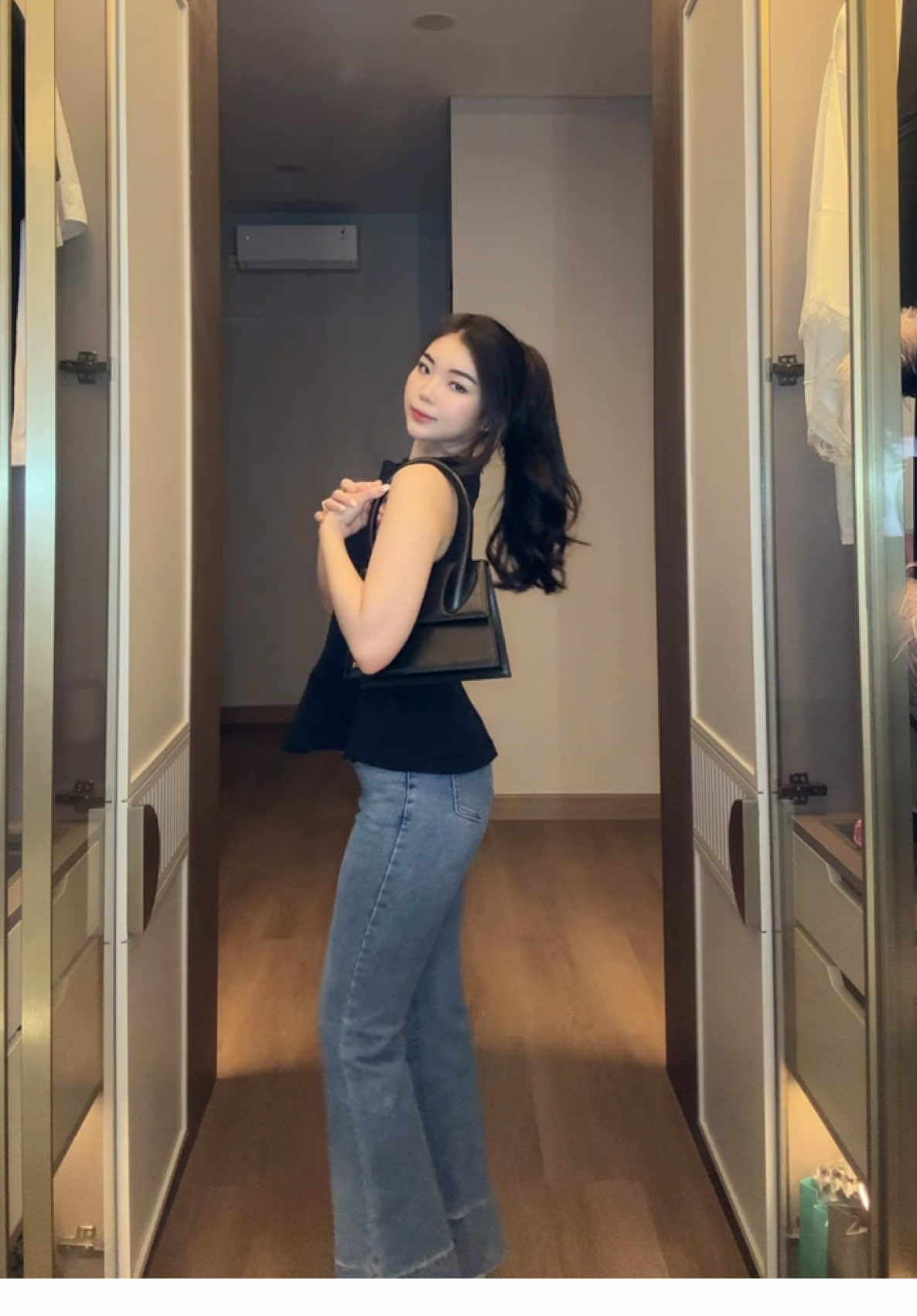grwm with @Beige Studio bagus pol🖤 #OOTD #hairstyle #grwmroutine #grwm 