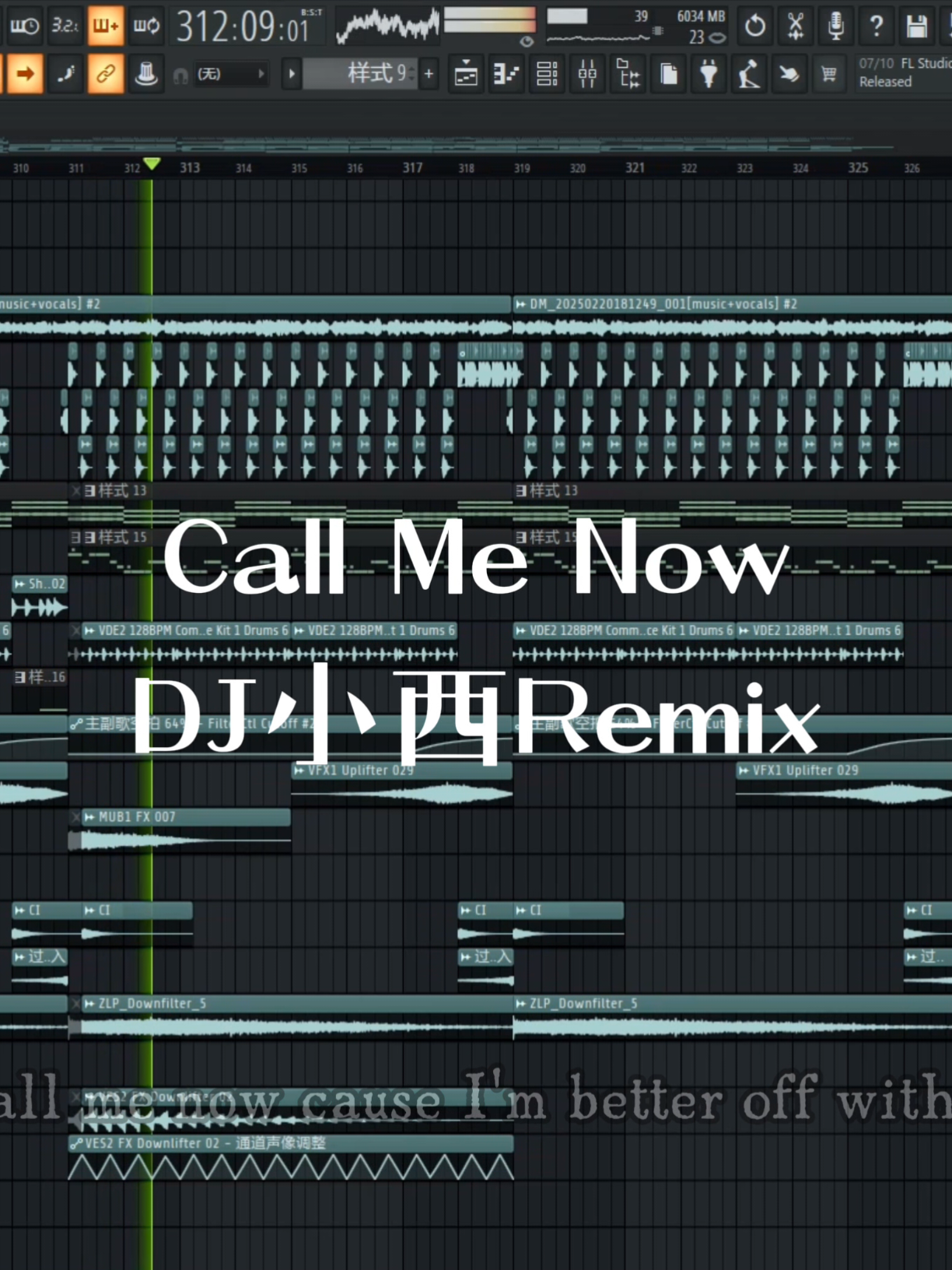 🎧 | Fl Studio Live Mix Team | Call Me Now - DJ小西 Mix Team | @𝙋𝙖𝙙 𝙈𝙪𝙨𝙞𝙘 𝙏𝙚𝙖𝙢 ♪ #callmenow #Djpw #Djpad #Flstudio #Musicproducer 