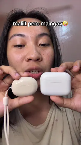 Replying to @Lady Bhel maliit pero maingay na waterproof mini earbuds super affordable ang ganda ng tunog hindi basag malakas pa at sobrang tagal malowbatt #earbuds #earbudswireless #waterproofearbuds #earphones  #kytechearbuds 