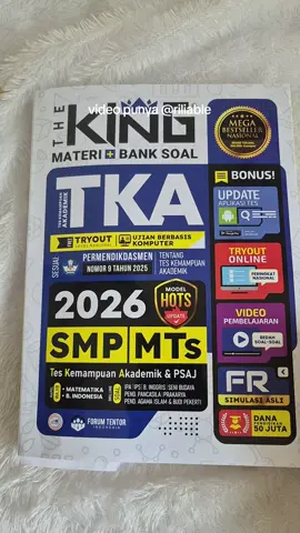 The King TKA untuk SMP #TKA #TKASMP #THEKINGTKA 