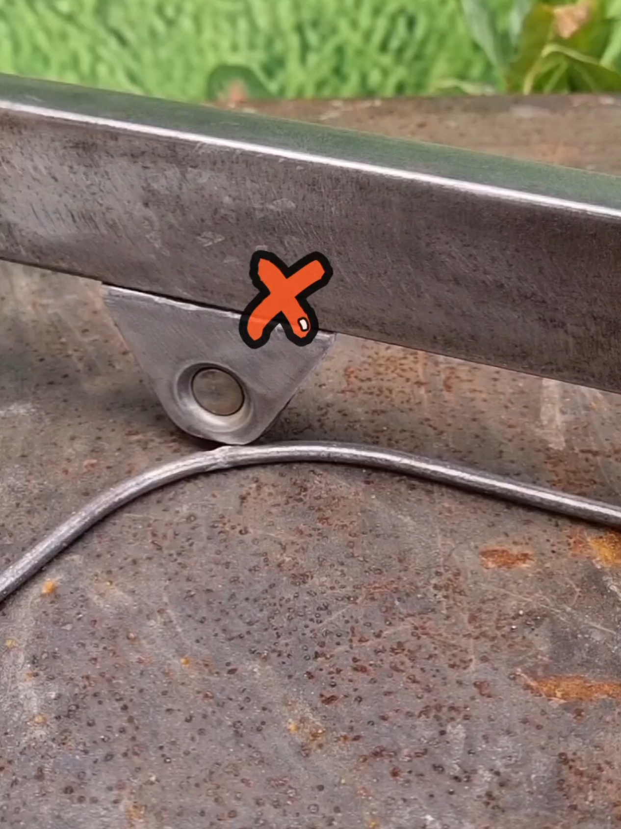 Not all old welders understand how to make a rotating wheel for a push fence #creative #ideas #welding #DIY 