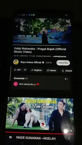 bagus lagu nya bli oddy tyang suka lagu nya @bayu_krisna07 @bagusparijata @Oddy Mahendra @evandaryataofficial @deksomaa 