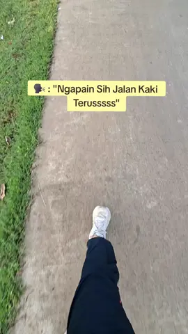 Biarin aja tar juga mereka ngikutin🤭 #jalankaki #olahraga #dietjourney #sehat #10000langkah 