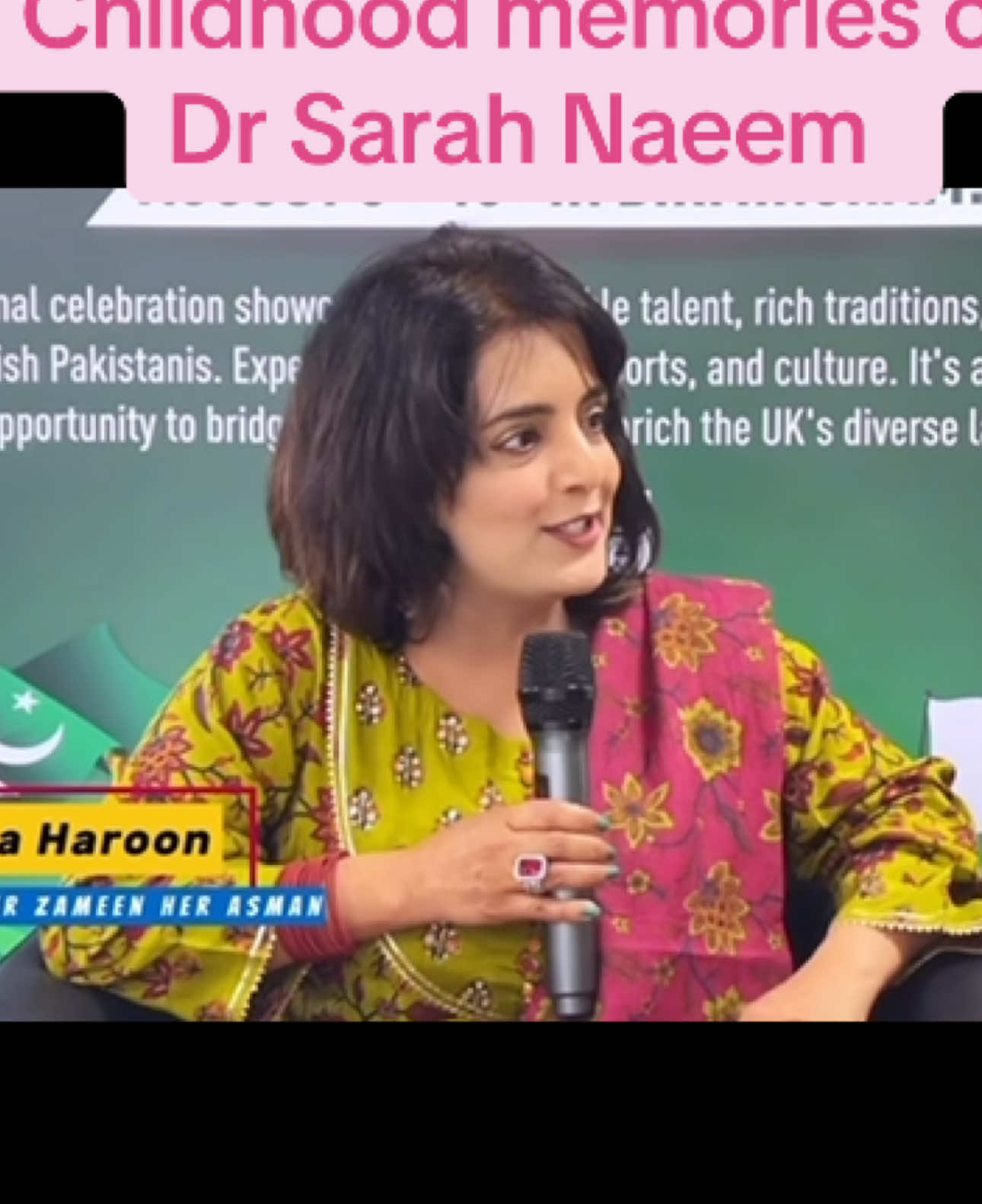 Childhood memories of Dr Sarah Naeem #herzameenherasman #fyp #childhoodmemories #dr #dermatologist 