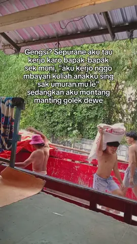 ojo gengsi bolo , kerjo iku rekoso🙏 #ayambroiler #promoseruweekend #blower #kandangayam #pokpand 