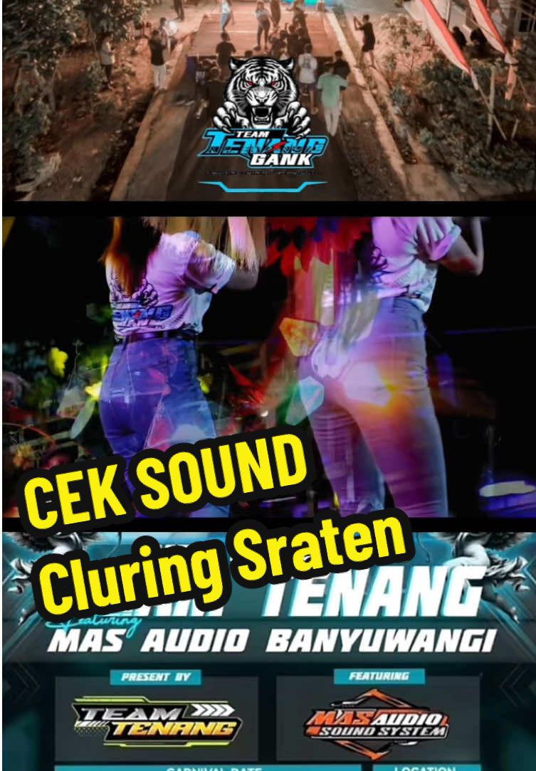 Cek Sound 🙌 Pemuda Kedawung Sraten @𝙏𝙀𝘼𝙈 𝙏𝙀𝙉𝘼𝙉𝙂 𝙂𝘼𝙉𝙆   Audio by @MAS AUDIO BANYUWANGI  w/ mba mba hore @Ayraaashopp @sella💋 @Riska.pp @dianaRowrrr #karnavalsraten #ceksound #soundhoreg #fypp #dokumentasibanyuwangi