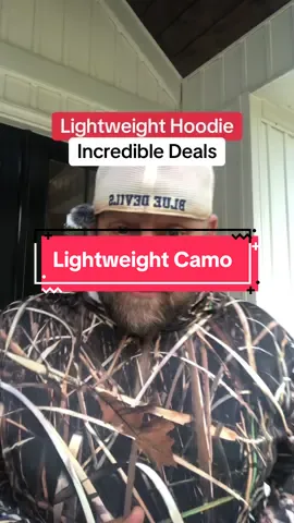 Lightweight camo hoodie #camo #camoflauge #dove #deer #deerseason 