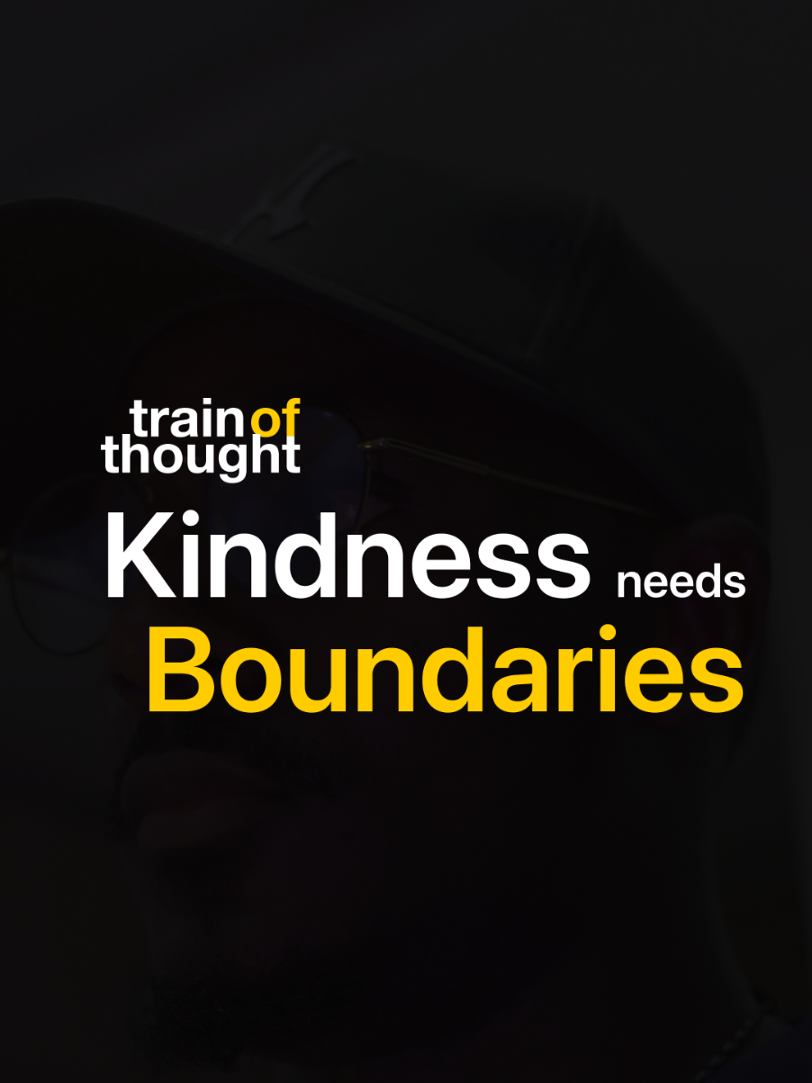 Kindness is the most critical power we need as a society. But it also is the most misused and abused trait if you do not draw boundaries around it.  It is not pride. It is not arrogance, it is self protection.  Your grace must be felt, and so should your wrath.  #trainofthought #conciousliving #mindset #selfawareness 