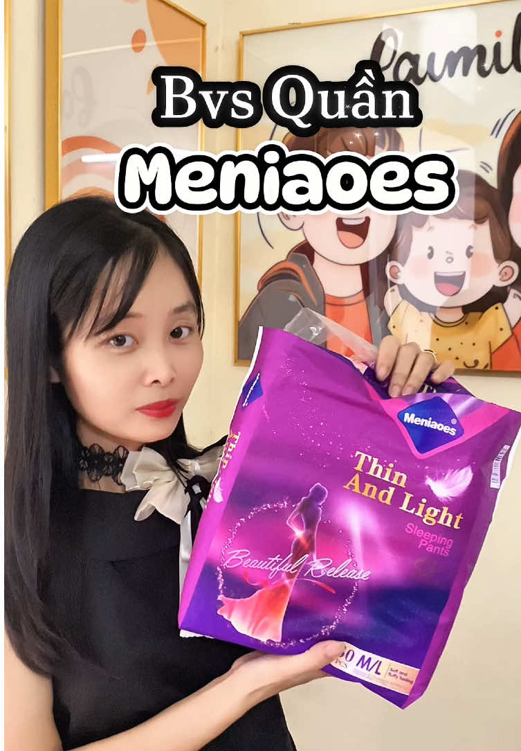 Băng vệ sinh dạng quần meniaoes #meniaoes #bangvesinh #bangvesinhdangquan #bimquannguoilon #bangvesinhmeniaoes 