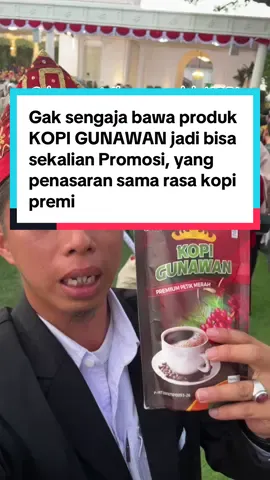 Gak sengaja bawa produk KOPI GUNAWAN jadi bisa sekalian Promosi, yang penasaran sama rasa kopi premium petik merah bisa chat bang GPS ya  #istananegara #upacarabendera #17agustus #kopigunawan #fyppppppppppppppppppppppp 