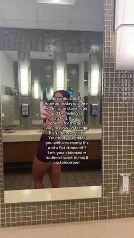 Stairmaster queens wya?? 💅🏼 The glow ups on my fitness app are insane rn. My girls are lean, toned, and unrecognizable in 90 days. Don’t wait queen, come get yours!!! ❤️‍🔥✨⏳ #cardioworkout #abs #fitnessmotivation #gymgirl #fitnessinfluencer 