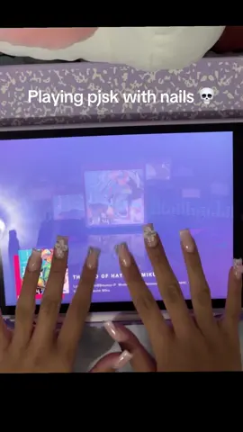 I haven’t played this game in sooo long #projectsekai #pjsk #colorfulstage #acrylicnails #asmr 