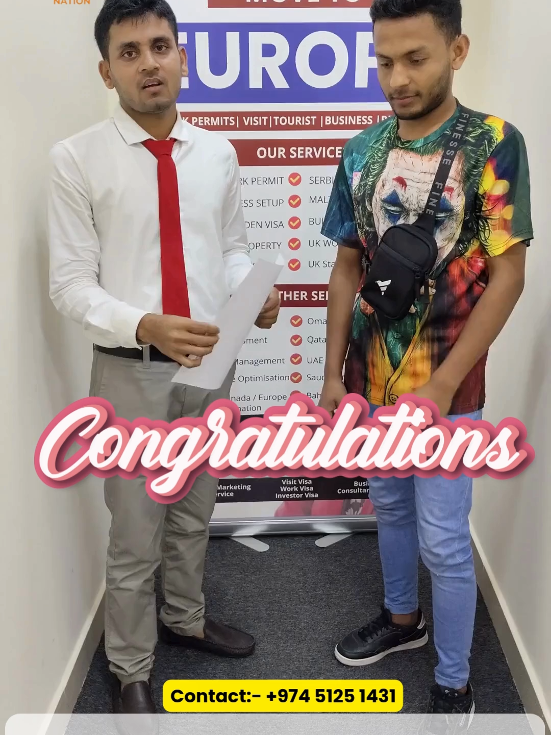 🎉 CONGRATULATIONS TO OUR BANGLADESHI CANDIDATE! 🇧🇩✨ Dream Nation Group proudly celebrates another success story – 📜 Work Permit Approved for Greece 🇬🇷 in JUST 1 MONTH! 🚀 ✅ Fastest Processing from Doha to Greece ✅ 100% Genuine | Govt Verified | Legal Contract 🌟 This achievement proves why Dream Nation Group is the most trusted gateway from Qatar to Europe! 🌟 📍 Visit Us Today: Office #15, 4th Floor, Building No. 40, Al Mansoura, Doha – Qatar 📌 Near Mansoura Metro Gate 1 | Opp. Family Optics | Well On Restaurant Corner 📞 Branch Manager 📱 Dipesh Chaudhary (+974 7730 3218) – Hindi, English, Nepali 📞 Our Team: 📱 Rita Chhetri (+974 7096 7999) – Hindi, English, Nepali, Tamil 📱 Rubisa Chhetri (+974 5131 5803) – Hindi, English, Nepali 📱 Gurjot Singh (+974 3080 5888) – Hindi, English, Punjabi 📱 Khushbu Khatun (+974 5134 1171) – Hindi/Urdu, English, Nepali 📱 Naziya (+974 7730 3379) – Hindi, English, Telugu, Hyderabadi 📱 Pema Moktan (+974 5207 2885) – English/Nepali, Hindi 📱 Al Amin Rubel (+974 5125 1431) – Hindi, English, Bengali 📱 Aashika Pariyar (+974 7018 7999) – Hindi, English, Nepali 📱 Atul Kumar (+974 7021 2888) – Hindi, English, Bhojpuri 📞 Customer Care: +974 6673 0811 / +974 7730 3319 💼 Dream Nation Group – Turning Dreams into Reality! 💼 #BangladeshToGreece #FastestProcessing #DreamNationGroup #WorkPermitSuccess #EuropeJobs #QatarRecruitment #WorkAbroad #DreamNationGroup #DohaToEurope #FastVisaProcessing #CroatiaJobs