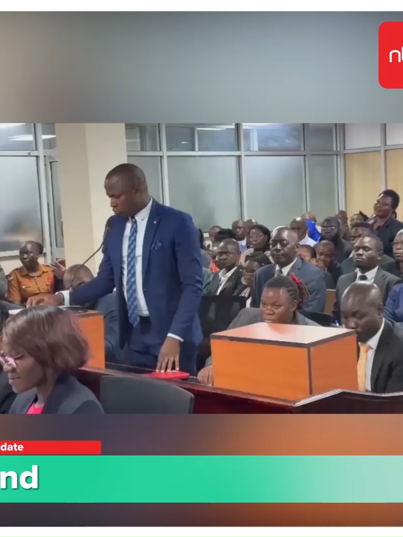 Professor Wasswa Balunywa’s legal representative explains to the Anti-Corruption Court that his client’s absence is due to health reasons. @isanofrancis #NBSUpdates
