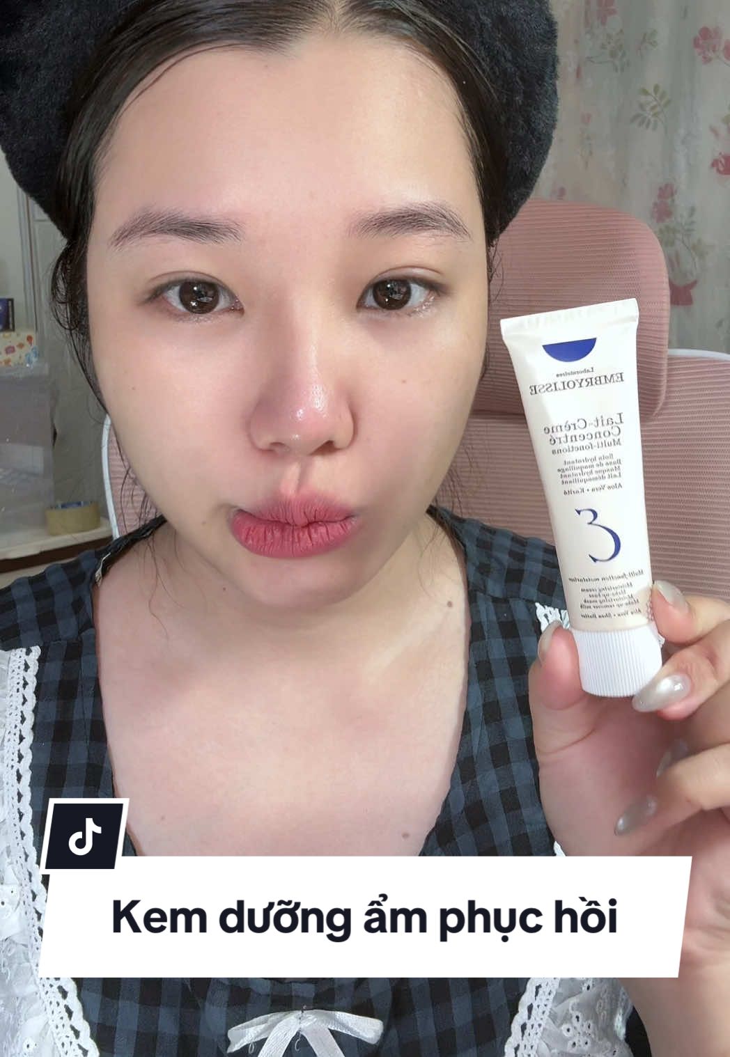 Ui e này xịn hịn lắm mí b ui làm lớp lót makeup đỉnh lm #kemduongamphuchoi #embryolisse #skincare #reviewcamoi #kemduongam 