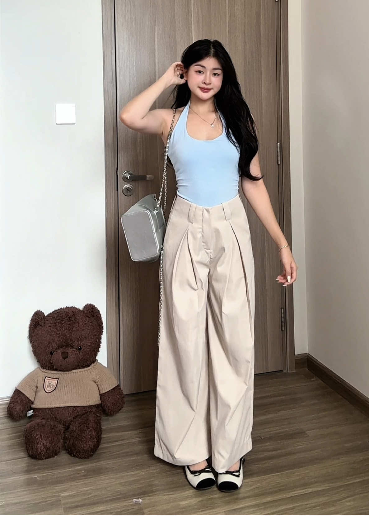 Quần cân mọi outfit luôn #embetocvang #xuhuong #quan 