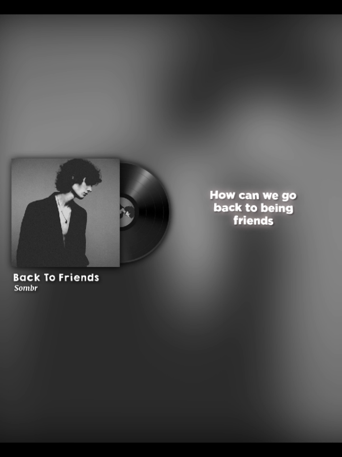 Back To Friends #sombr #backtofriends #song #lyrics #spotify 