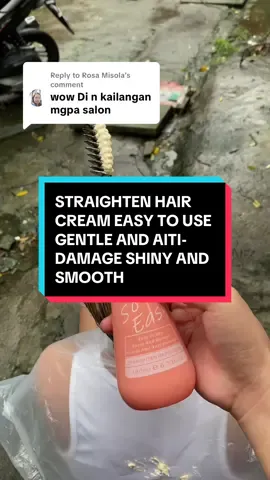 Replying to @Rosa Misola Di na kailangan magpa rebond sa salon #heliosstraightening #DIYrebond #Rebond #fyp 