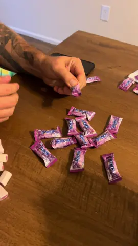 Hi—CHEW!! does anyone actually like the grape ones? #karate #MomsofTikTok #dadtok #milspousetok #fyp 