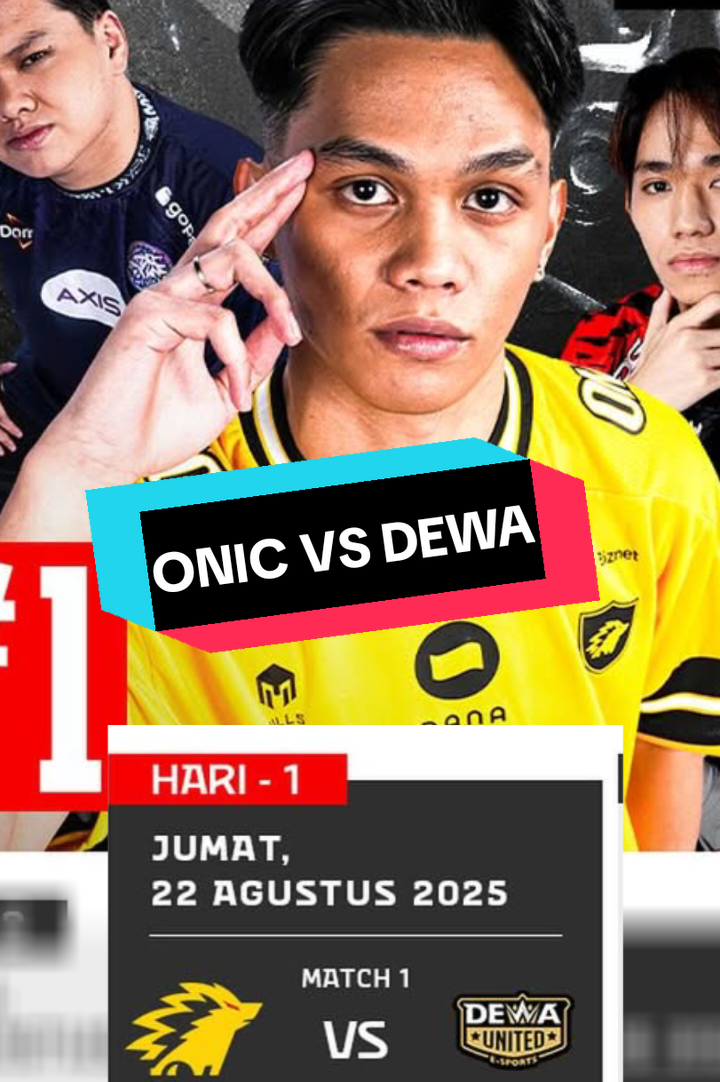 𝘖𝘕𝘐𝘊 𝘝𝘚 𝘋𝘌𝘞𝘈 || 𝘗𝘒𝘓 15:15 𝘞𝘐𝘉 || 𝘛𝘎𝘓 𝘈𝘋𝘈 𝘋𝘐 𝘝𝘛 #onicesport #dewa #mplindonesia #mobilelegends #fypシ゚ 