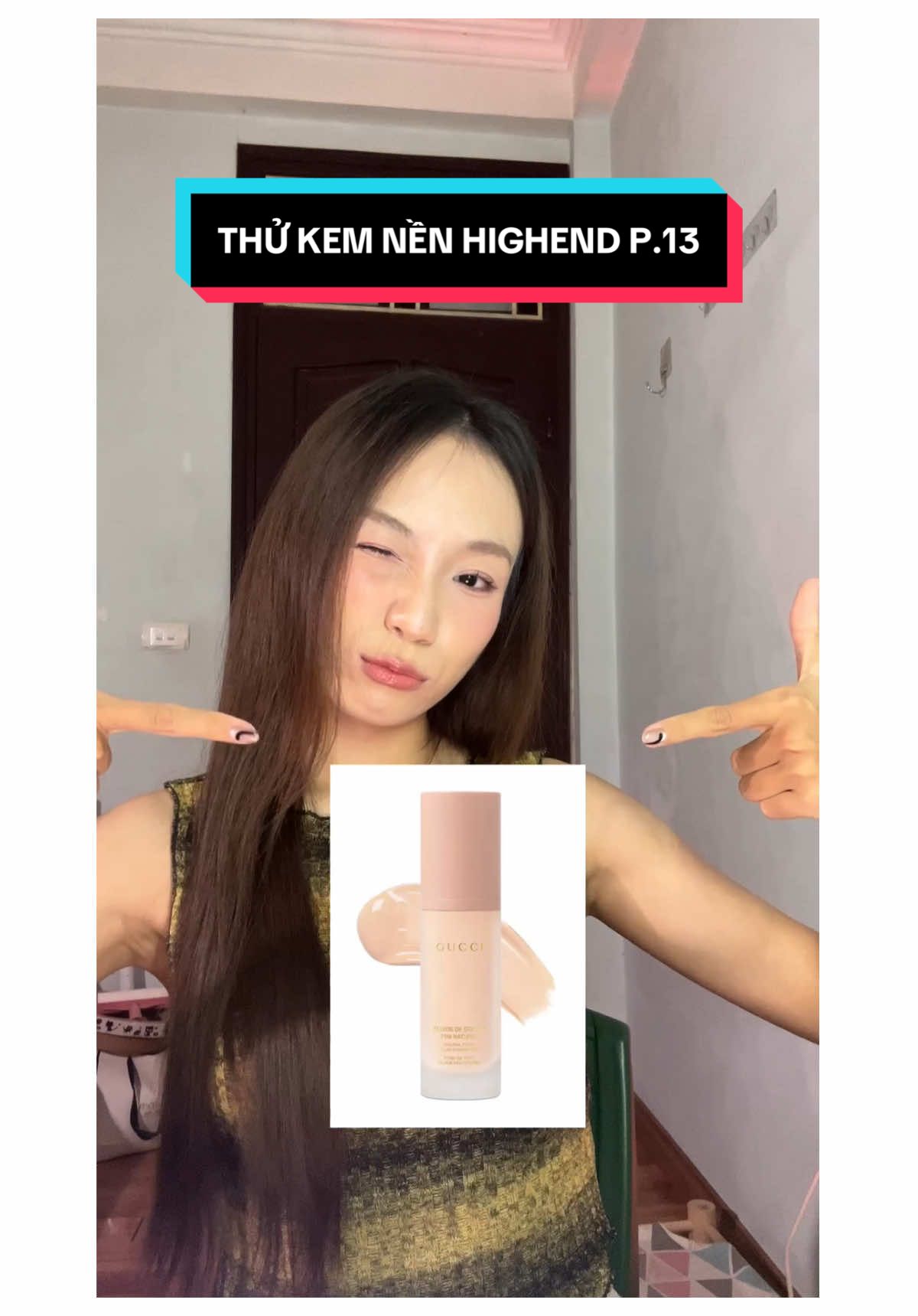 NGÀY 13: GUCCI FLUIDE DE BEAUTÉ Không kì vọng mấy mà cũng cũng nha các mom 🤣🤣 #foundation #highendmakeup #fyf #guccibeauty #gucci 