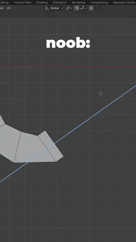 тг: gigatr4sh #blender #3d #blender3d #noobvspro 