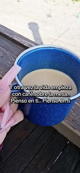 Otra vez la vida empieza ♥️ #joansebastian #cafe #rancho #piensoenti #parati 