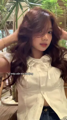 Ngồi chill chill là có tóc chinh #xh #hair #tymocurlgoeco #tymobeauty #tymo