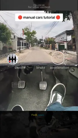 manual cars tutorial #viral #tutorials #belajarmengemudi #DrivingTips #NewDriver 