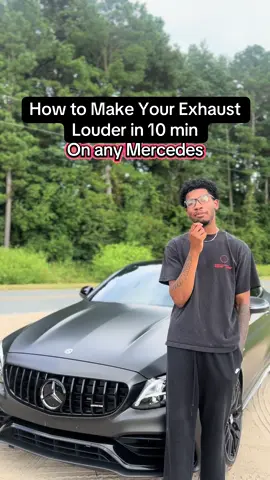 Installing an Exhaust Valve module on my c63  results: I definitely notice a big difference when driving in lower rpm ranges like 2-3 however feel like the rev results are a bit underwhelming. #mercedes #cars #carsoftiktok #carmods #exhaust 